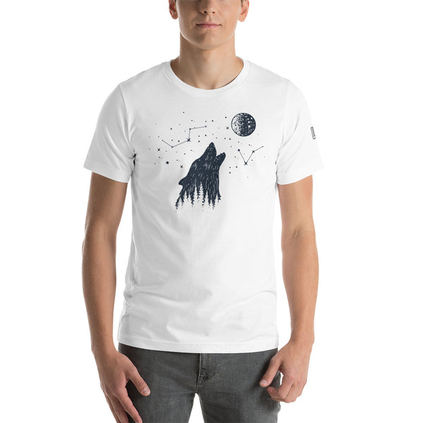 Wanderlust Wolf Unisex T-Shirt