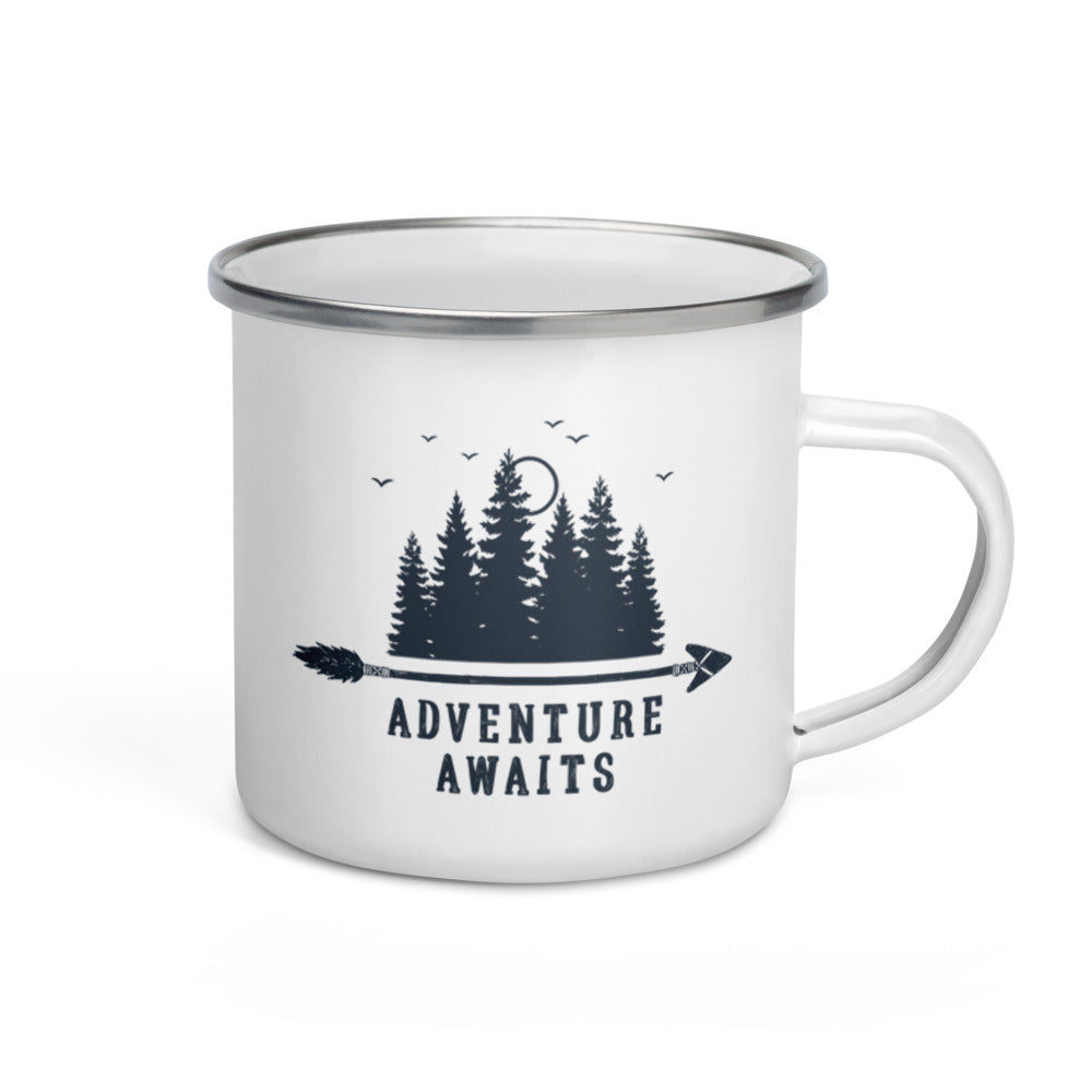 Wanderlust Adventure Camper Mug